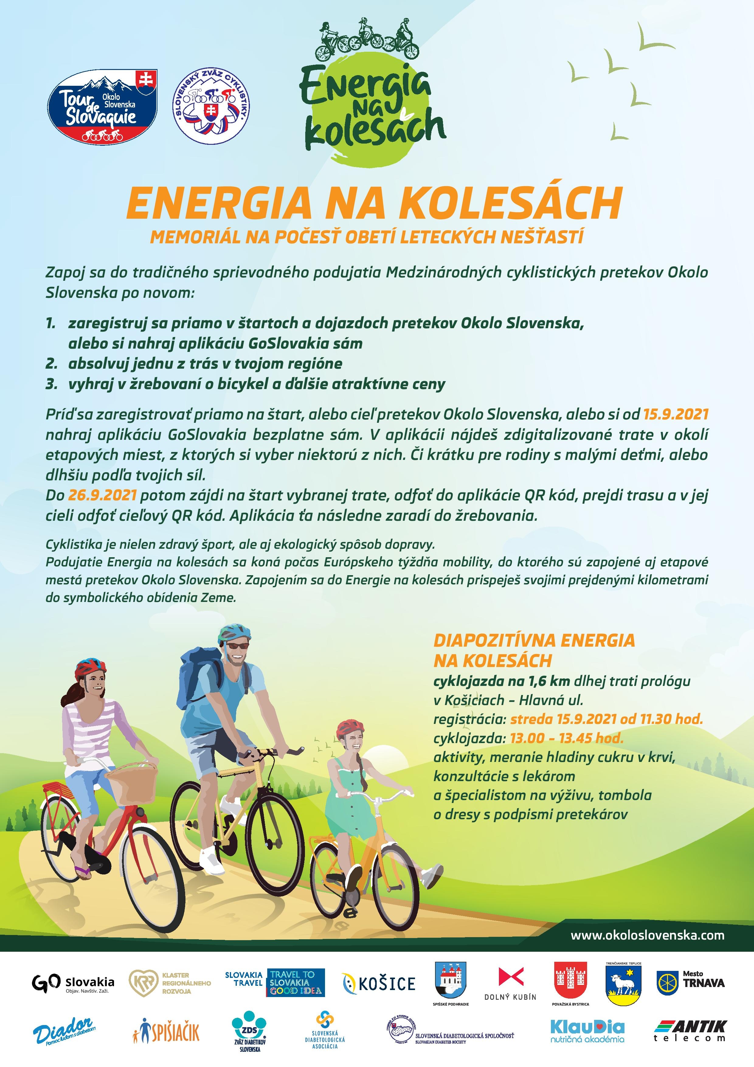 Energie na kolech