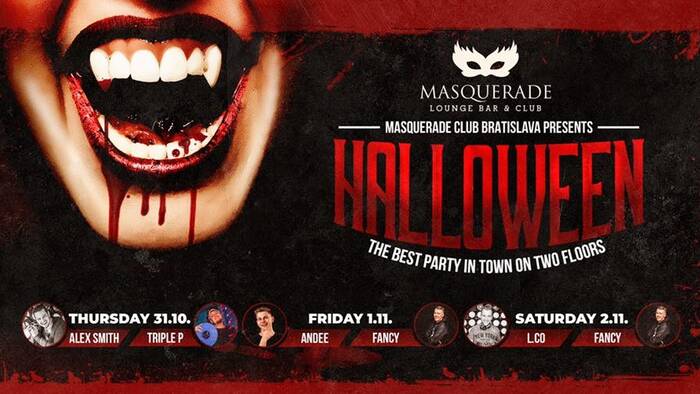 Masquerade Halloween - Najlepší Halloween v meste-1