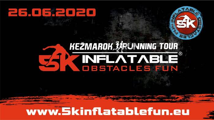 5K inflatable FUN Kežmarok // Kežmarok Running Tour 2020-1