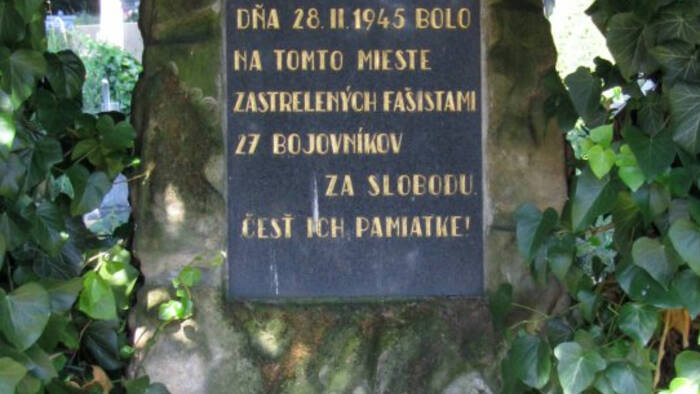 Spomienkový akt spojený s položením vencov pri príležitosti osláv 76. výročia slovenského národného povstania-1