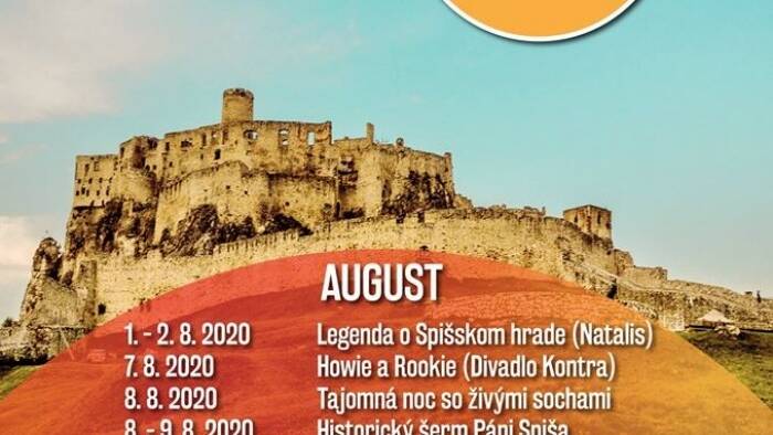 Leto na Spišskom hrade v auguste-1