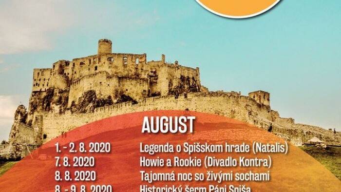 Leto na Spišskom hrade v auguste-2