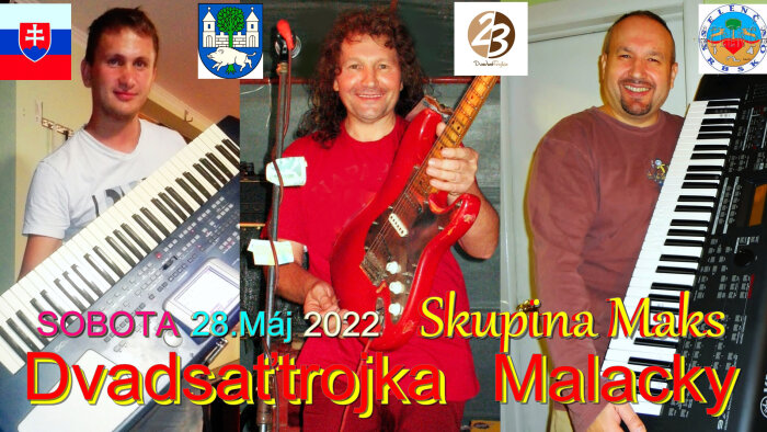 Třiadvaceti-Cafe 23 MALACKY, SLOVENSKO-SRBSKÁ ŽURKA, Skupina MAKS SELENČA-1