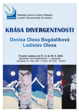 Denisa Olexa Bogdalíková, Ladislav Olexa: Krása divergentnosti - vernisáž výstavy-1
