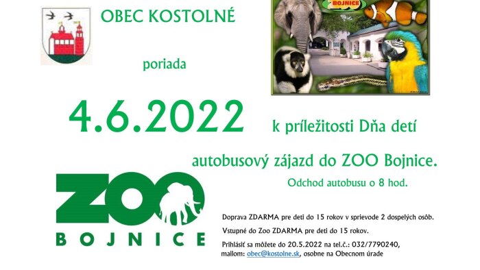 Zájazd do Zoo Bojnice - Deň detí-1