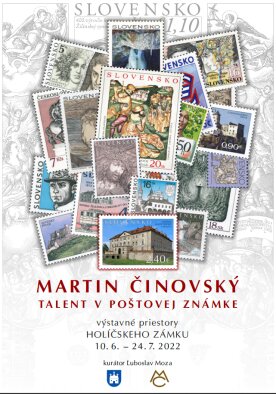 Martin Činovský - Talent v poštovej známke-1