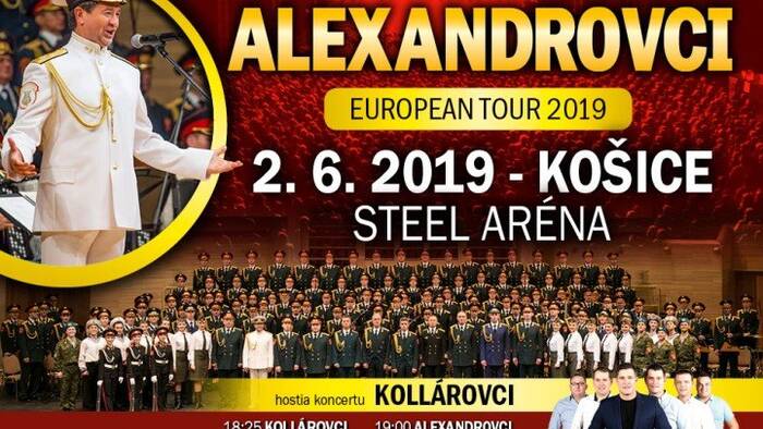 Alexandrovci – European Tour 2019 - Košice-1