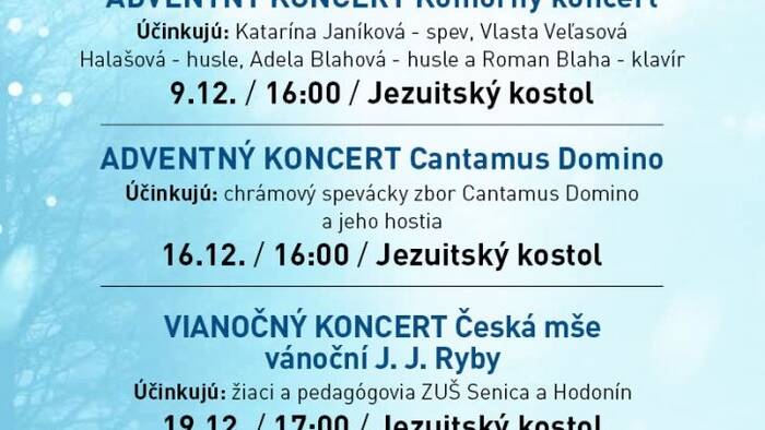 Adventné koncerty - Skalica-1