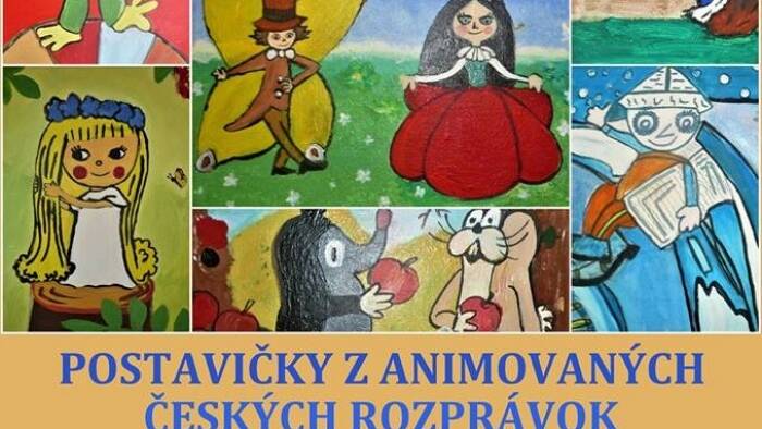Postavičky z animovaných českých rozprávok - Košice-1