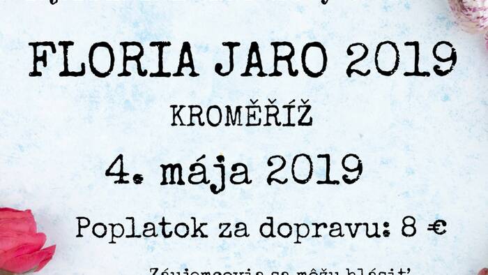 Autobusový zájazd na výstavu Kveto Floria Jaro Kroměříž - Stará Turá-1