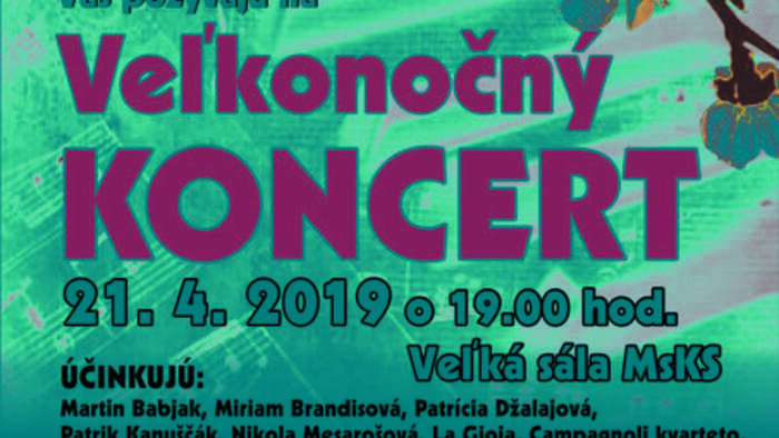 Veľkonočný koncert - Michalovce-1