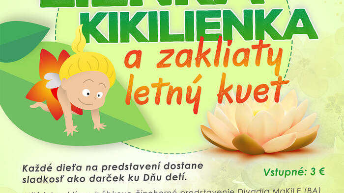 Nedeľa s rozprávkou: Lienka Kikilienka a zakliaty letný kvet-1