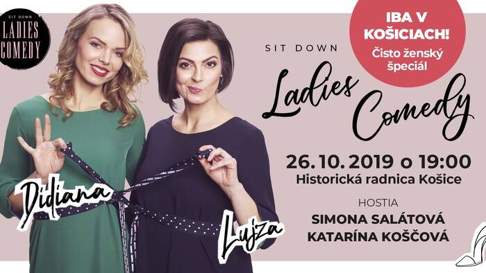 Sit Down Ladies Comedy v Košiciach-1