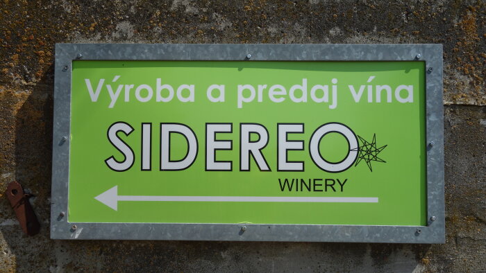 Vinárstvo Sidereo-1