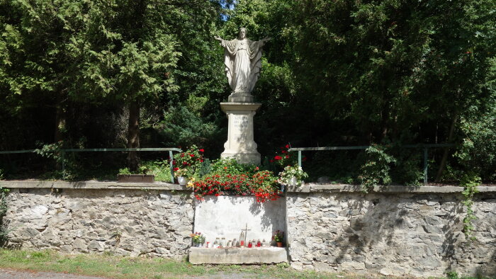 Statue of the Divine Heart of Jesus - Marianka, Mariánské údolie-1