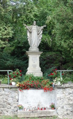 Statue of the Divine Heart of Jesus - Marianka, Mariánské údolie-3