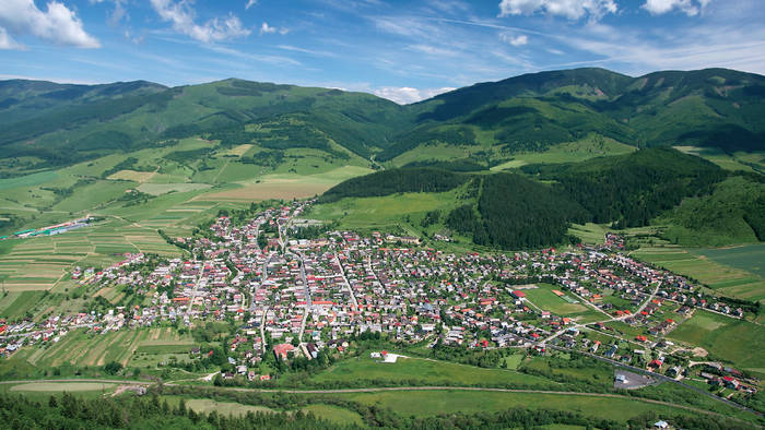 Das Dorf Heľpa-1