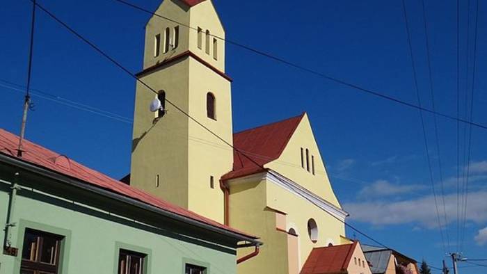 The village of Abrahámovce-1