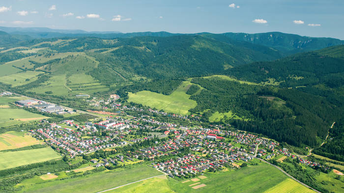 The village of Závadka nad Hronom-1