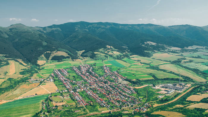 The village of Polomka-1
