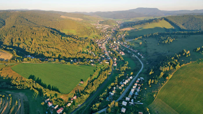 The village of Čierny Balog-1