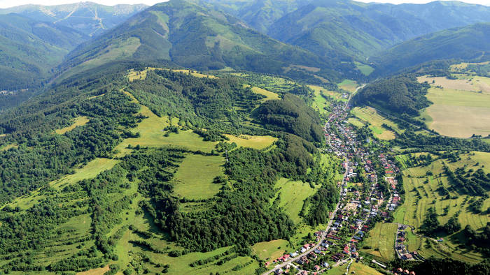 The village of Mýto pod Ďumbierom-1