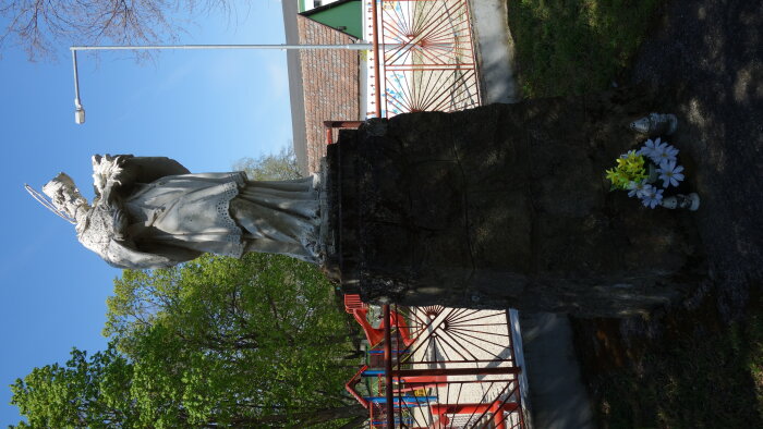 Statue of John of Nepomuk - Park of the Roman Catholic Church-2