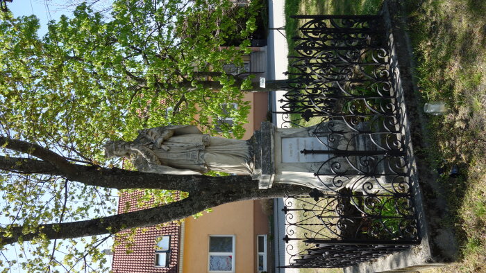 Statue of St. Ján Nepomucký - Veľké Úľany-2