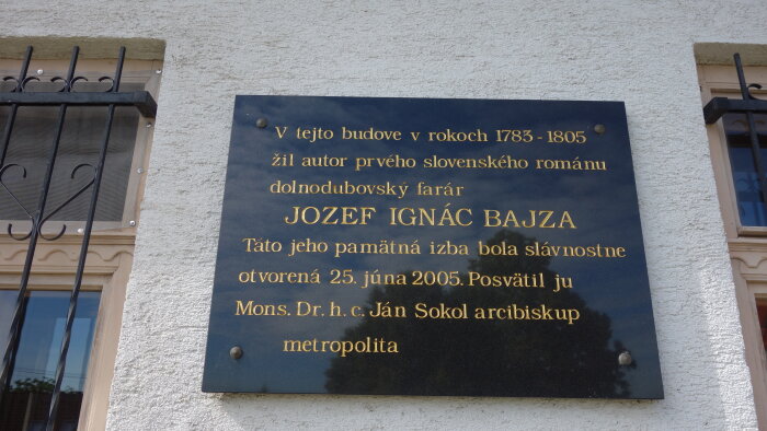 Pamětní pokoj Jozef Ignác Bajza-2