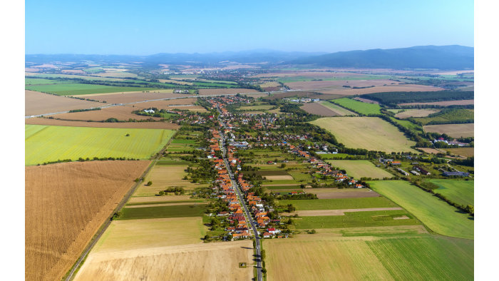Das Dorf Tesárske Mlyňany-1