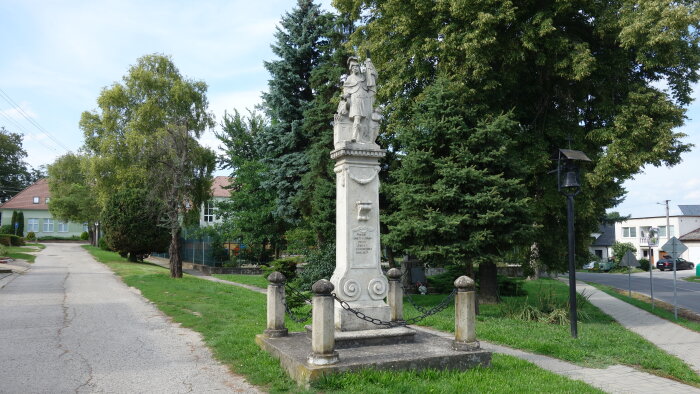 szobor Szent Floriána - Kátlovce-1
