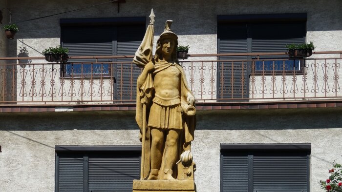 Statue of St. Florián in Bučany-1