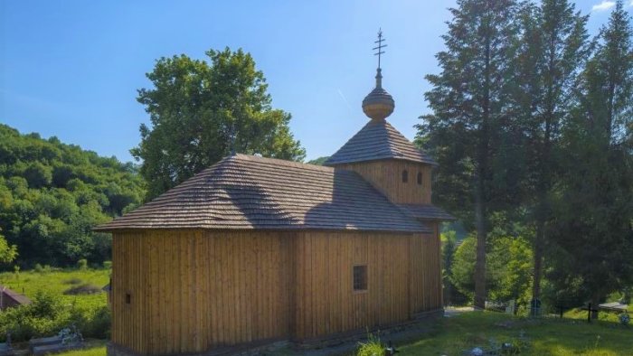 Greek Catholic wooden temple of the Ascension of the Lord-1