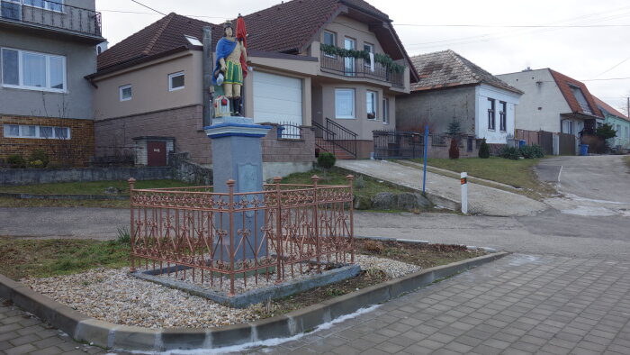szobor Szent Flórián – Bukova-2