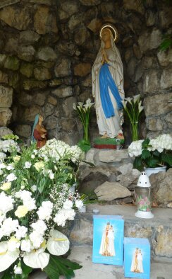 Cave of the Virgin Mary of Lourdes - Trnava, part of Modranka-5