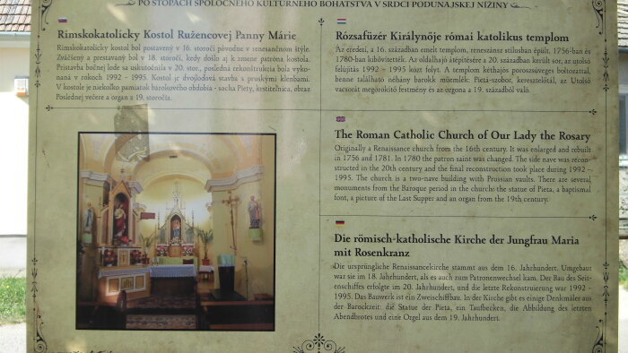 Rímskokatolícky Kostol Ružencovej Panny Márie - Kajal-4