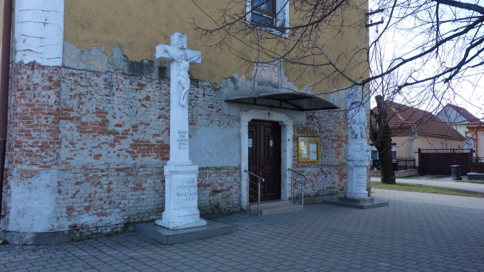 Kamenný kríž z roku 1793 - Váhovce-1