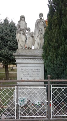 Sculpture of the Holy Family - Veľká Mača-3