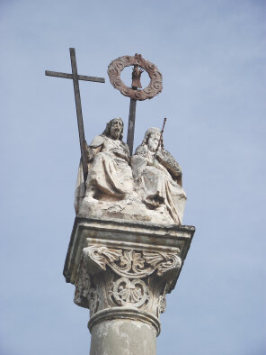 Skulptur der Heiligen Dreifaltigkeit - Čierny Brod-4