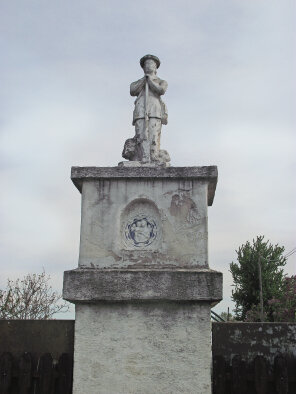 Statue of St. Vendelina - Cierny Brod-4