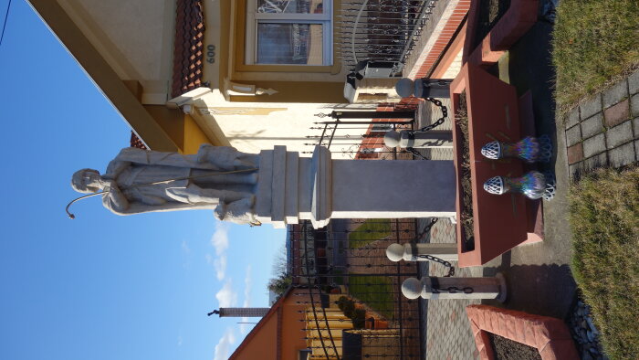Statue of St. Vendelina - Dolna Streda-3