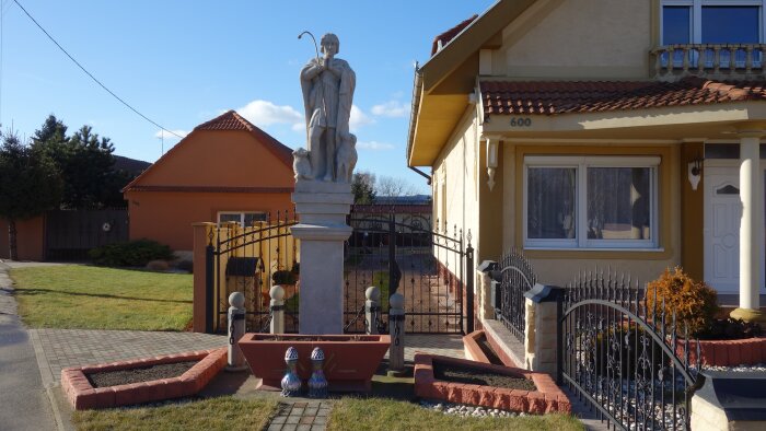 Statue of St. Vendelina - Dolna Streda-1