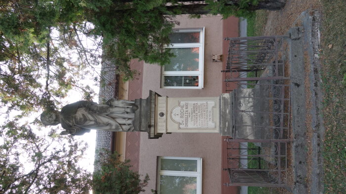 Statue of St. Róchus - Boleráz-4