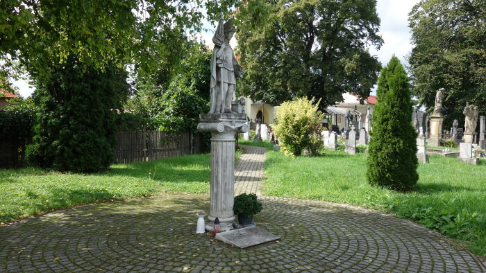 Socha sv. Floriána - Šelpice-1