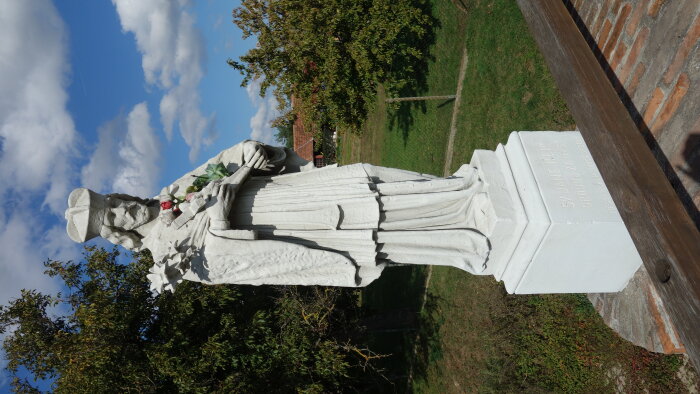 Statue of St. Ján Nepomucký - Šelpice-4