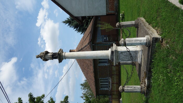 szobor Szent Ján Nepomucký - Kátlovec-4