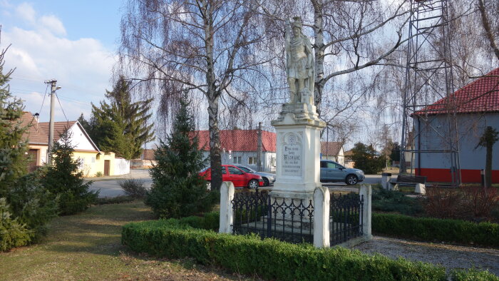 Statue of St. Floriána - Lakšárska Nová Ves-1