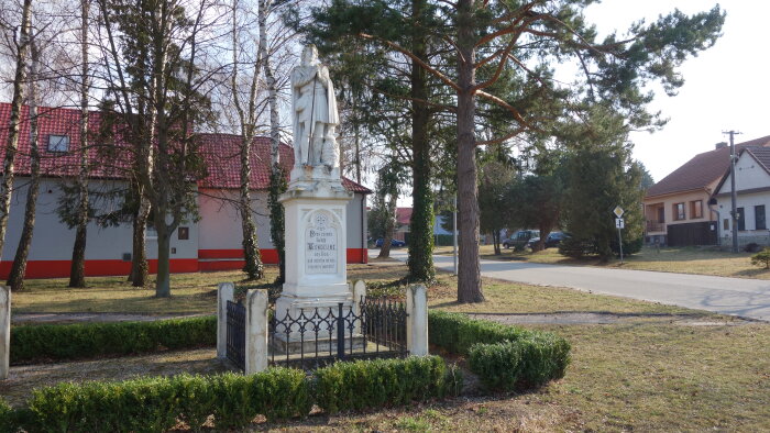 Statue von St. Vendelina - Laksarska Nova Ves-1