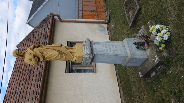Statue des göttlichen Herzens - nackt-3