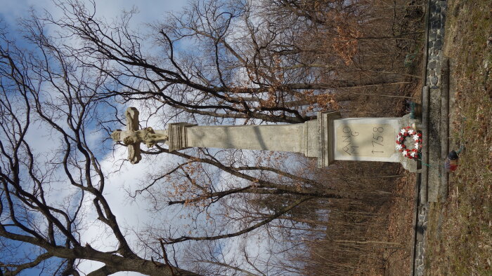 Cross under the cemetery - Plavecký Mikuláš-3